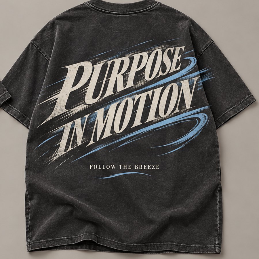 Purpose In Motion shirt, back print